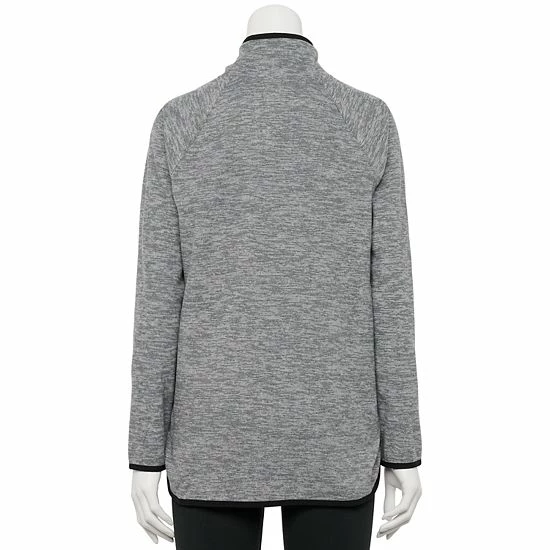 Women's Tek Gear® Microfleece Quarter-Zip Pullover Wetlands - Image 2