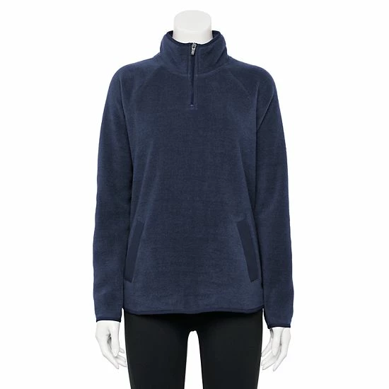 Women's Tek Gear® Microfleece Quarter-Zip Pullover Wetlands - Image 12