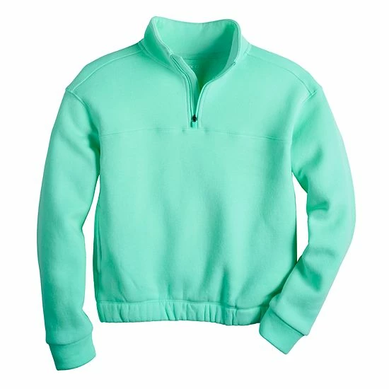 Girls 7-16 Tek Gear® Ultrasoft Fleece 1/4 Zip Pullover In Regular & Plus Strawberry Malt Berry 7 Girls 7-16 Tek Gear® Ultrasoft Fleece 1/4 Zip Pullover In Regular & Plus Strawberry Malt Berry - Image 7