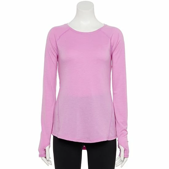 Women's Tek Gear® Soft Touch Tee Sage Camo 1 Women's Tek Gear® Soft Touch Tee Sage Camo