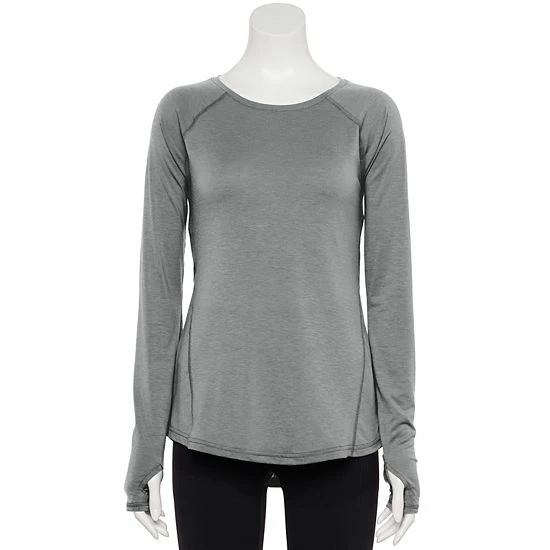 Women's Tek Gear® Soft Touch Tee Sage Camo 10 Women's Tek Gear® Soft Touch Tee Sage Camo - Image 10
