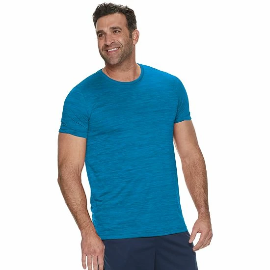 Big & Tall Tek Gear® Dry Tek Tee Rustic Berry Lavender - Image 4