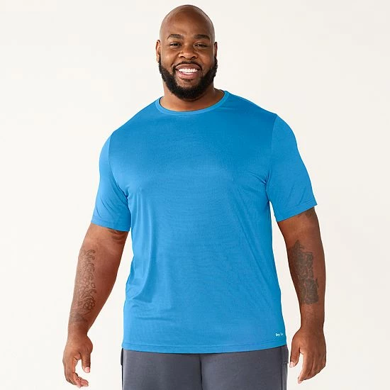 Big & Tall Tek Gear® Dry Tek Tee Rustic Berry Lavender - Image 12