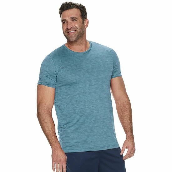 Big & Tall Tek Gear® Dry Tek Tee Rustic Berry Lavender - Image 13