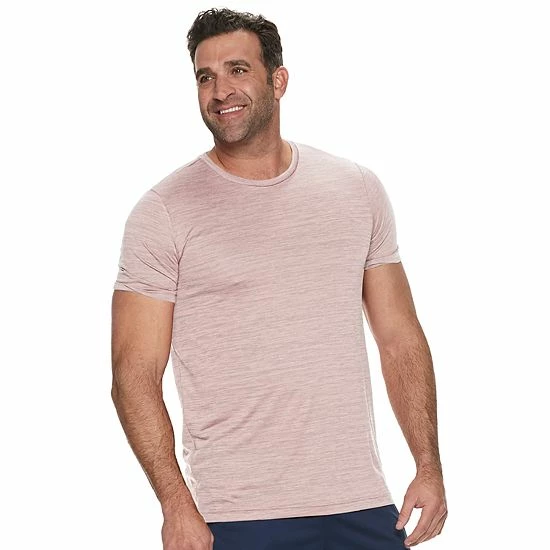 Big & Tall Tek Gear® Dry Tek Tee Rustic Berry Lavender - Image 15