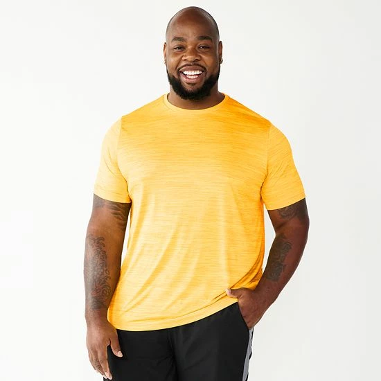 Big & Tall Tek Gear® Dry Tek Tee Rustic Berry Lavender - Image 18