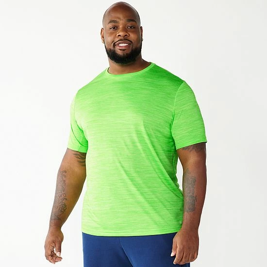 Big & Tall Tek Gear® Dry Tek Tee Rustic Berry Lavender - Image 19