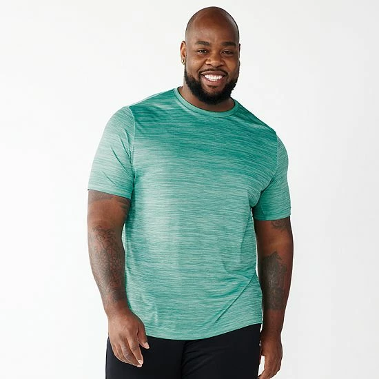 Big & Tall Tek Gear® Dry Tek Tee Rustic Berry Lavender - Image 20