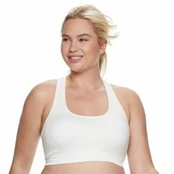 Plus Size Tek Gear® Seamless Low-Impact Sports Bra Dream Green Acid Wash