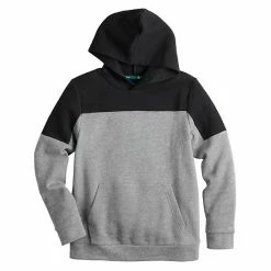 Boys 8-20 Tek Gear® Ultrasoft Fleece Pullover Hoodie In Regular & Husky Rustic Berry