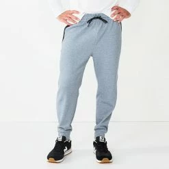 Men's Tek Gear® Performance Knit Joggers Ash Heather Gray