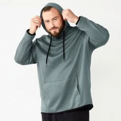 Big & Tall Tek Gear® Performance Fleece Hoodie Black Hawk