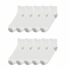 Men's Tek Gear® 10-pack Quarter Socks Heather Gray 7 Men's Tek Gear® 10-pack Quarter Socks Heather Gray -Tek Gear Shop unnamed file 1844