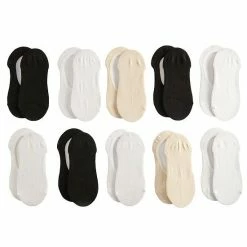 Women's Tek Gear® 10-pack Basic Liner Socks Multi Pastel