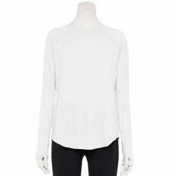 Women's Tek Gear® Soft Touch Long-Sleeve Tee Shy Green