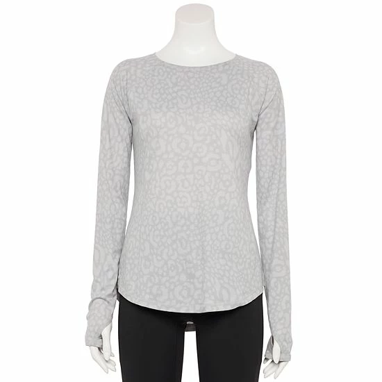 Women's Tek Gear® Soft Touch Long-Sleeve Tee Shy Green - Image 14