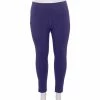 Plus Size Tek Gear® Pocket High-Waisted 7/8 Leggings Chilled Wine