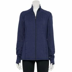 Women's Tek Gear® Essential Mockneck Jacket Beyond Blue