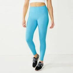 Women's Tek Gear® Core High-Waisted Running Leggings Daydream Purple