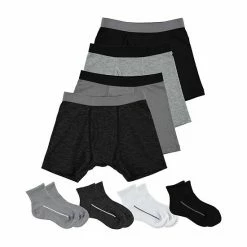 Boys 4-20 Tek Gear® 8-pk. Underwear & Sock Set Red