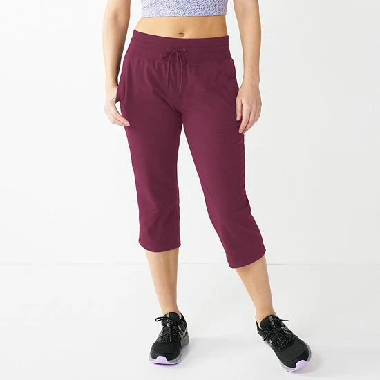 Women's Tek Gear® Essential Straight-Leg Workout Capris Spectacular Teal - Image 8