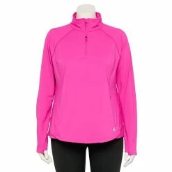 Plus Size Tek Gear® Quarter-Zip Performance Jacket Black -Tek Gear Shop unnamed file 2275