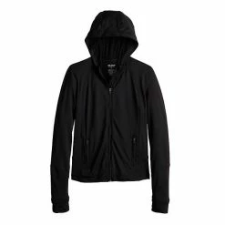 Women's Tek Gear® Performance Hooded Fleece Jacket Natural Scallop -Tek Gear Shop unnamed file 2319