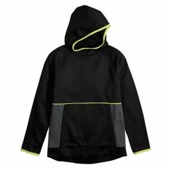 Boys 8-20 Tek Gear® Performance Fleece Hoodie In Regular & Husky Mineral Black