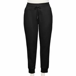 Plus Size Tek Gear® Ultrasoft Fleece Jogger Pants Martini Rose