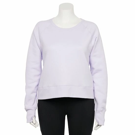 Plus Size Tek Gear® Ultrasoft Oversized Fleece Sweatshirt Sierra Valley - Image 6