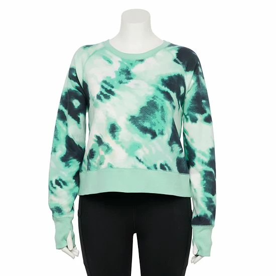 Plus Size Tek Gear® Ultrasoft Oversized Fleece Sweatshirt Sierra Valley - Image 11