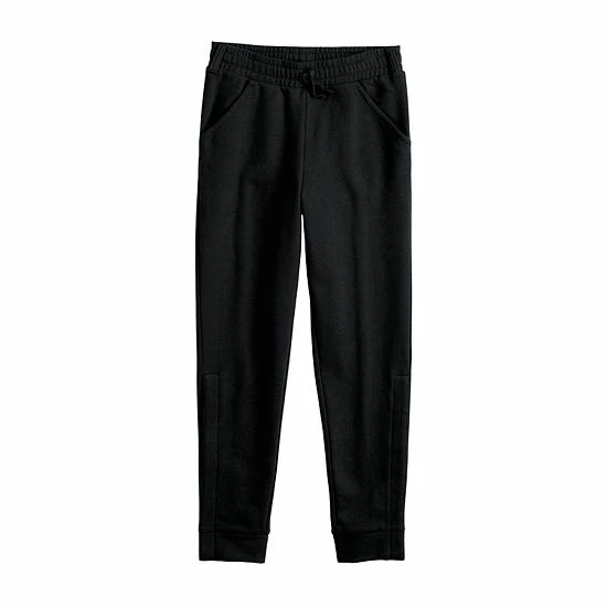 Kids 7-20 Tek Gear® Physical Adaptive Ultrasoft Fleece Joggers Mineral Black - Image 5