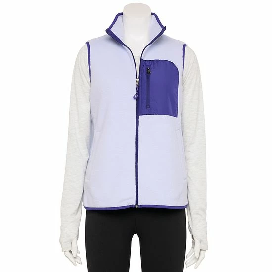 Women's Tek Gear® Sherpa Vest Real Lemon - Image 6