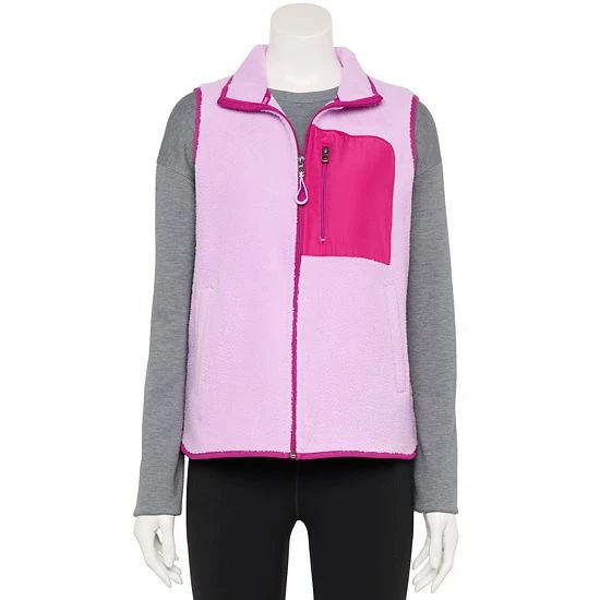 Women's Tek Gear® Sherpa Vest Real Lemon - Image 7