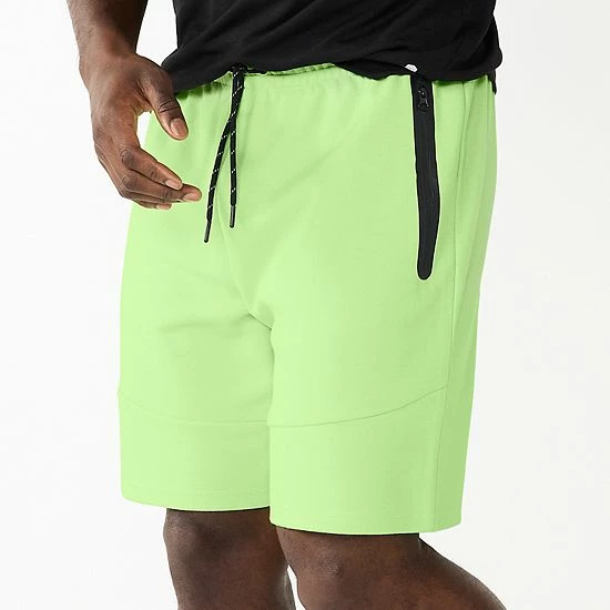 Men's Tek Gear® Essential Fleece Shorts Vivid Lagoon - Image 4