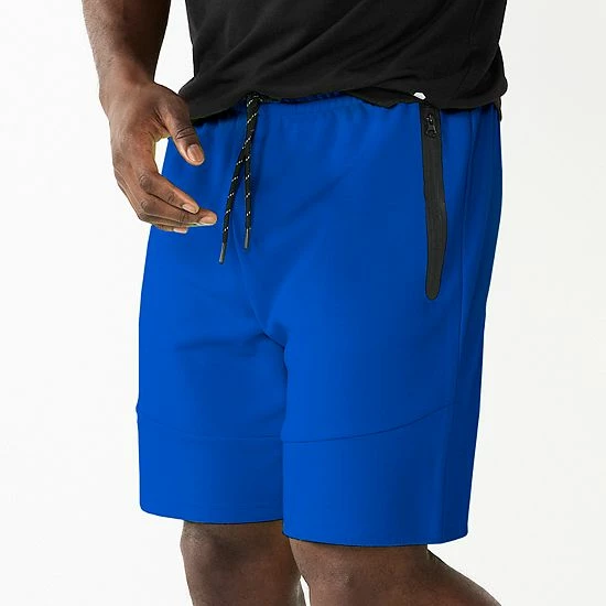 Men's Tek Gear® Essential Fleece Shorts Vivid Lagoon - Image 7