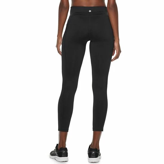 Women's Tek Gear® Side Pocket Performance Midrise Ankle Leggings Luminous Pink - Image 2