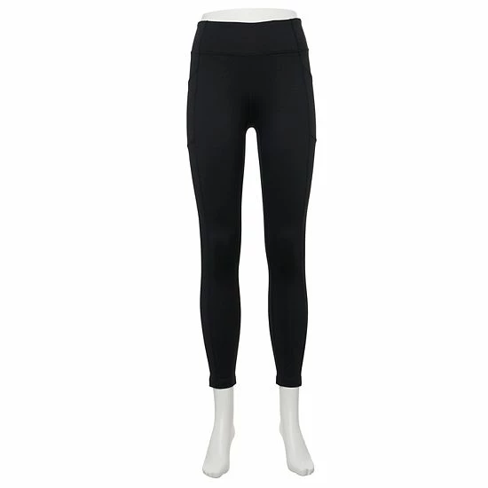 Women's Tek Gear® Side Pocket Performance Midrise Ankle Leggings Luminous Pink - Image 5