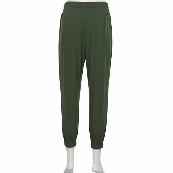 Women's Tek Gear® Woven Joggers Grape Yard - Image 2