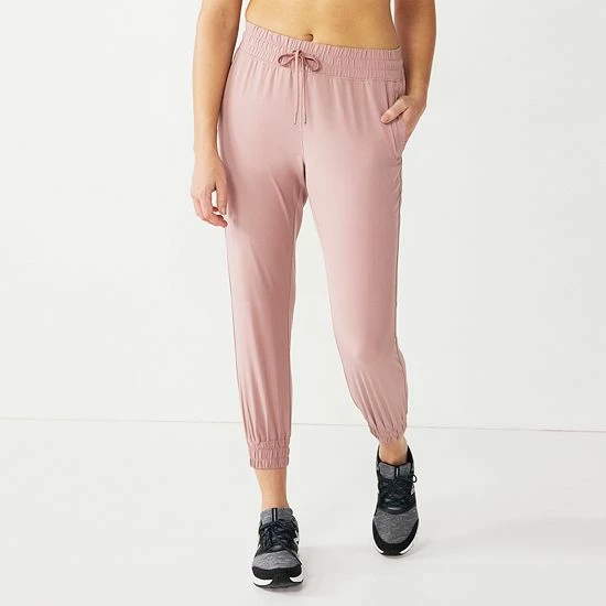 Women's Tek Gear® Woven Joggers Grape Yard - Image 5