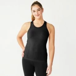 Women's Tek Gear® Seamless Racerback Tank Luminous Pink