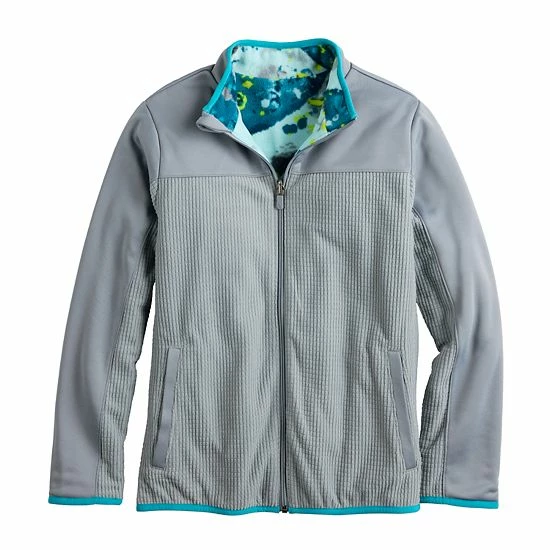 Boys 8-20 Tek Gear® Reversible Jacket In Regular & Husky Olive Meadow - Image 5