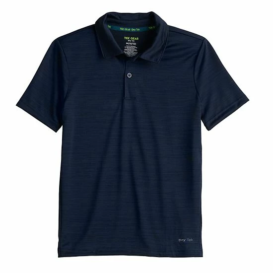 Boys 8-20 Tek Gear® Dry Tek Polo In Regular & Husky Always Blue Bay