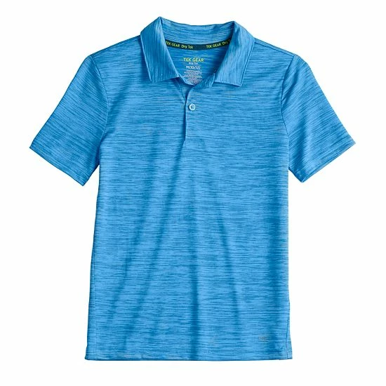 Boys 8-20 Tek Gear® Dry Tek Polo In Regular & Husky Always Blue Bay - Image 2