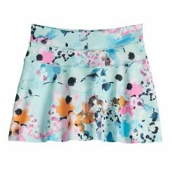 Girls 7-16 Tek Gear® Tennis Skort In Regular & Plus Light Blue Wildflowers