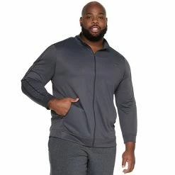 Big & Tall Tek Gear® Tricot Full-Zip Jacket Hawk Gray 9 Big & Tall Tek Gear® Tricot Full-Zip Jacket Hawk Gray -Tek Gear Shop unnamed file 3723