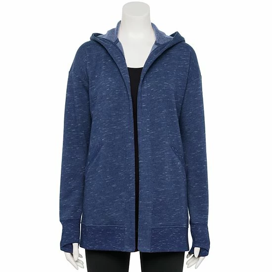 Women's Tek Gear® Ultrasoft Fleece Wrap Cardigan Chilled Wine