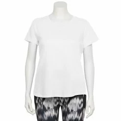 Plus Size Tek Gear® Core V-Neck Tee Beyond Blue