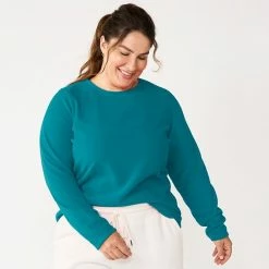 Plus Size Tek Gear® Microfleece Crewneck Top Maxwell Purple 11 Plus Size Tek Gear® Microfleece Crewneck Top Maxwell Purple -Tek Gear Shop unnamed file 3986