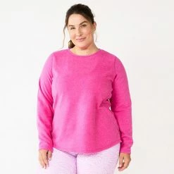 Plus Size Tek Gear® Microfleece Crewneck Top Maxwell Purple 12 Plus Size Tek Gear® Microfleece Crewneck Top Maxwell Purple -Tek Gear Shop unnamed file 3987